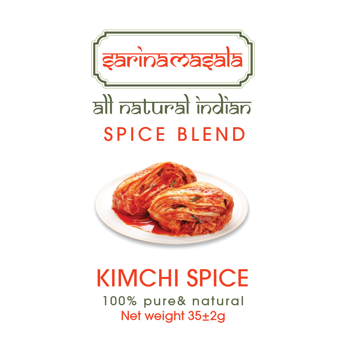 ادویه کیمچی کره ای، ویژه Korean Kimchi سارینا ماسالا