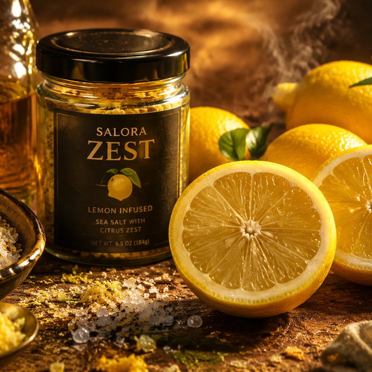 نمک طعم دهنده لیمویی Salora Zest ویژه سارینا ماسالا